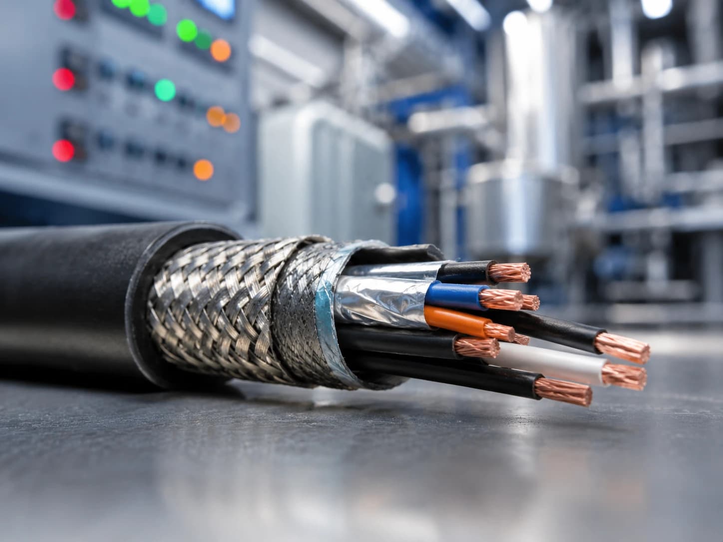 Cable de instrumentación blindado